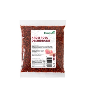 Ardei gras rosu deshidratat - 250 g