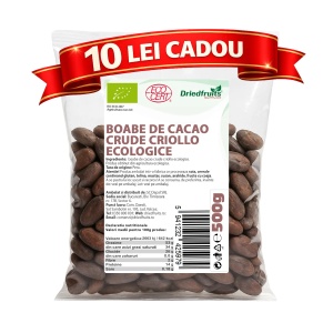 Boabe cacao Criollo BIO - 500 g