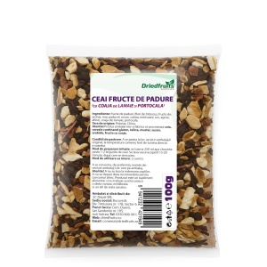 Ceai fructe de padure cu coaja de lamaie si portocala - 100 g
