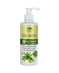 Gel intim cu bicarbonat de sodiu (cu pompita) Ceta Sibiu - 200 ml