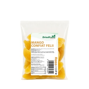 Mango confiat felii - 200 g
