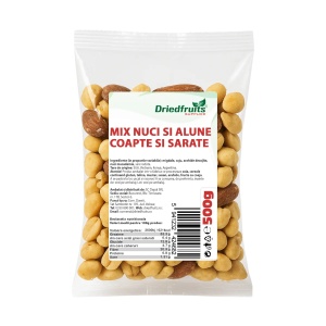 Mix nuci si alune coapte si sarate - 500 g