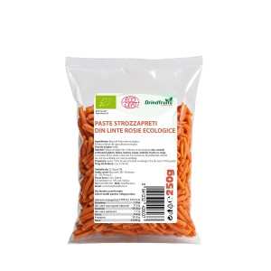 Paste din linte rosie (strozzapreti) BIO - 250 g