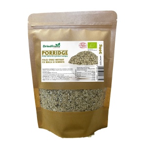 Porridge fulgi ovaz instant cu maca si seminte BIO - 300 g