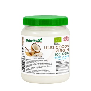 Ulei cocos virgin BIO (presat la rece) - 700 ml
