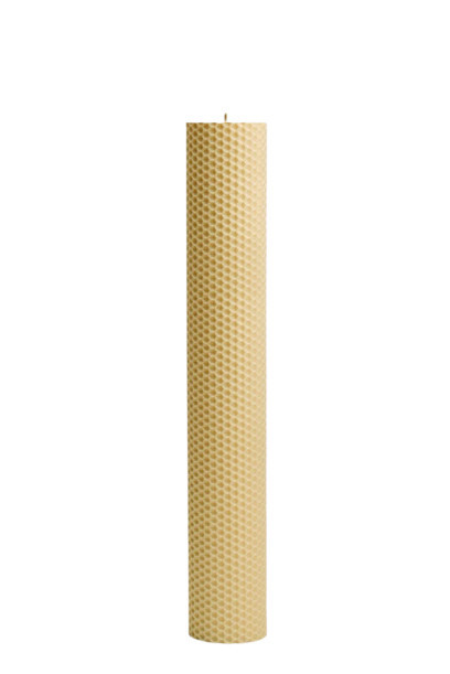 Lumanare ceara naturala de albine VANILLA, model fagure 40/4,5cm