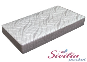 Матрак Sivilia pocket еднолицев