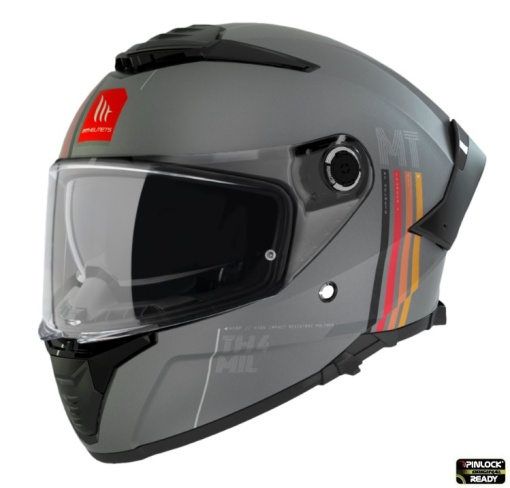Casca integrala MT Thunder 4 SV MIL C2 GRI MAT