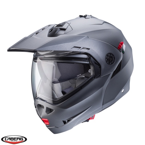 Casca modulabila (flip-up)/adventure Caberg Tourmax X SV gun metal (titanium)