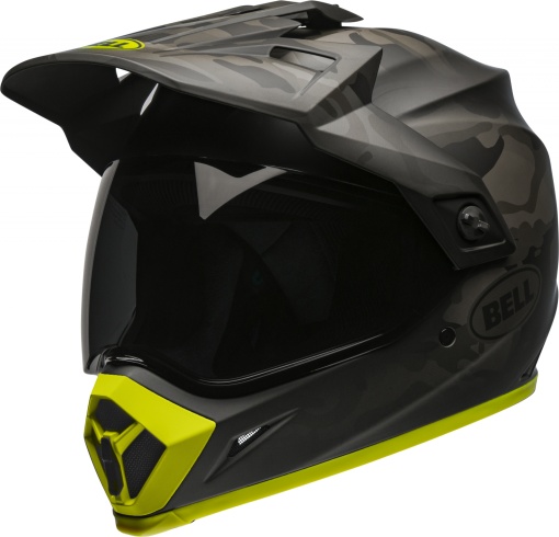 Casca integrala BELL MX-9 ADVENTURE MIPS STEALTH CAMO HI-VIZ