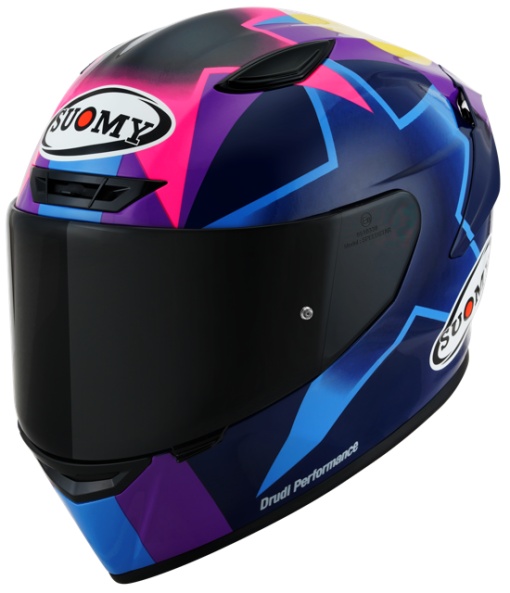 Casca integrala SUOMY TRACK-1 BASTIANINI REPLICA ECE 22.06