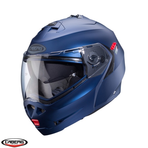 Casca modulabila (flip-up) Caberg Duke X SV albastru mat