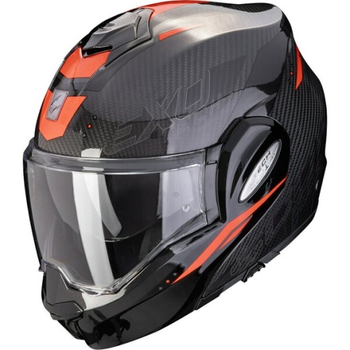 Casca modulara flip-back SCORPION EXO-TECH EVO CARBON ROVER