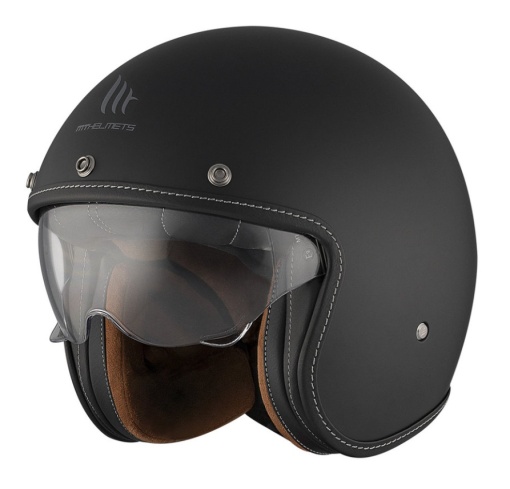 Casca open face MT Le Mans 2 S SV negru mat ECE 22.06
