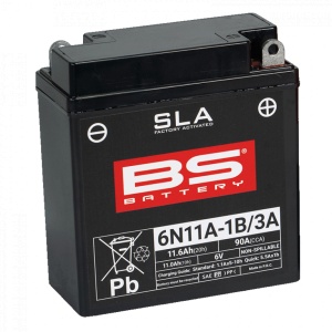 Baterie activata din fabrica BS-BATTERY 6N11A-1B/3A (FA) SLA