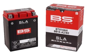Baterie activata din fabrica BS-BATTERY BTX14AH (FA) (YTX14AH (FA)) SLA - Img 3
