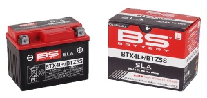 Baterie activata din fabrica BS-BATTERY BTX4L+ / BTZ5S (FA) (YTX4L (FA)) SLA - Img 3
