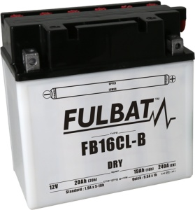 Baterie conventionala FULBAT FB16CL-B (YB16CL-B) include electrolit