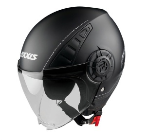 Casca Axxis model Metro A1 negru lucios (open face) - tip viziera: MT-V-26B