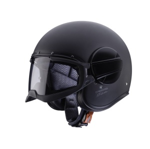 Casca Caberg model Ghost negru mat - fibra de sticla - Img 2