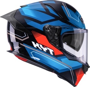 Casca integrala KYT R2R PARSEC BLK/BLUE/RED ECE 22.06 - Img 4