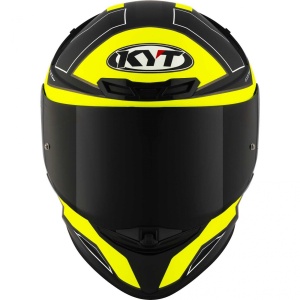 Casca integrala KYT TT-REVO ELECTRON MATT BLACK-YELLOW - Img 2