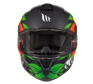 Casca integrala motociclete MT Targo Truck A2 galben fluor mat – tip MT-V-14 - Img 3