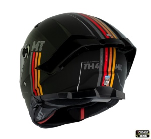 Casca integrala MT Thunder 4 SV MIL A11 negru mat - Img 3