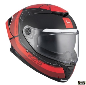 Casca integrala MT Thunder 4 SV R25 B35 rosu lucios (ochelari soare integrati) - Img 3