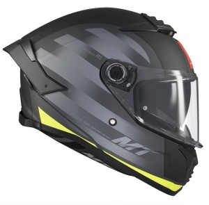 Casca integrala MT Thunder 4 SV Treads D3 galben fluo mat - Img 5