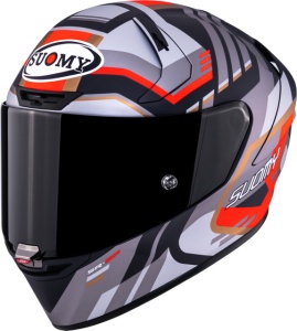 Casca integrala SUOMY SR-GP EVO INFRARED GREY/RED/BLK ECE 22.06