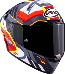 Casca integrala SUOMY SR-GP EVO INFRARED WHT/BLK/RED ECE 22.06 - Img 3
