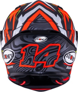 Casca integrala SUOMY TRACK-1 SAM LOWES 2025 REPLICA RED ECE 22.06 - Img 6