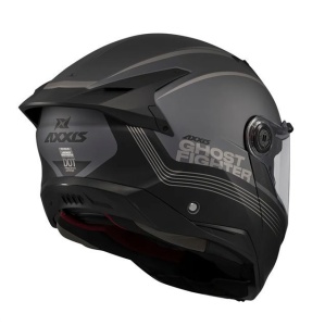 Casca modulabila (flip-up) Axxis GhostFighter SV Bitone C12 gri mat (ochelari soare integrati) Pinlock Ready – tip viziera: MT-V-36 - Img 4