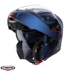 Casca modulabila (flip-up) Caberg model Horus X albastru mat Pinlock ready - lentila Pinlock inclusa - Img 3