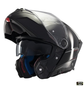 Casca modulabila MT Atom 2 SV A1 negru lucios ECE 22.06