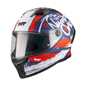 Detaliu grafica Rocket C17, casca moto copii MT Stinger 2 Kids