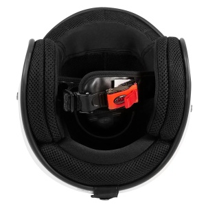 Casca moto open face PREMIER Jet Classic Alb - Img 4