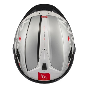 Casca open face motociclete MT Cosmo SV Silence A2 gri lucios (ochelari soare integrati) - tip viziera: MT-V-37 - Img 6