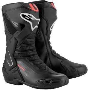Cizme ALPINESTARS SMX 6 V3 Negru-Rosu