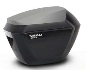 Cutii laterale cu capace colorate SHAD SH23 new titanium