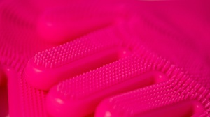 Deep scrubber gloves MUC-OFF 20404 pink S - Img 2