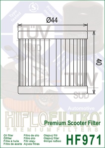 Filtru de ulei HIFLOFILTRO HF971 - Img 2