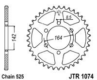 Foaie spate JT JTR 1074-44 44T, 525 - Img 2