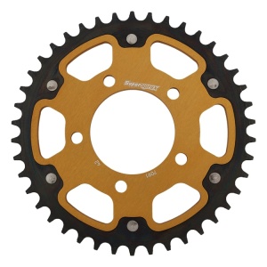 Foaie spate SUPERSPROX STEALTH RST-7091:42-GLD auriu 42T, 520