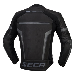 Geaca din piele SECA HOOLIGAN BLACK - Img 2