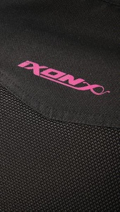 Geaca (jacheta) motociclete femei Racing/Roadster Ixon All season model Ilana Evo LS culoare: negru/fuchsia (roz) - Img 3