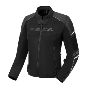 Geaca moto dama SECA AIRFLOW III NEGRU