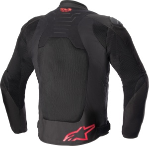 Geaca moto de vara Alpinestars SMX AIR Negru-Rosu - Img 2