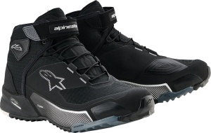 Ghete moto impermeabile dama ALPINESTARS STELLA CR-X Drystar BK/GRY/WH